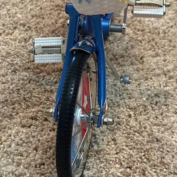 American Girl Blue and Red Doll Bicycle - Picture 12 of 14